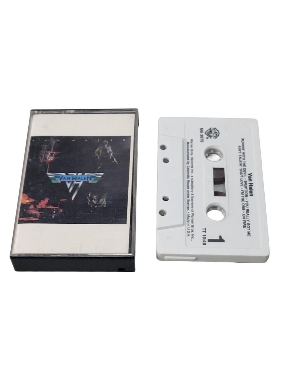 Van Halen Self Titled Cassette Tape 1978 Warner Brothers M5 3075 WB